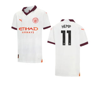 2023-2024 Man City Away Shirt (Kids) (Hemp 11)
