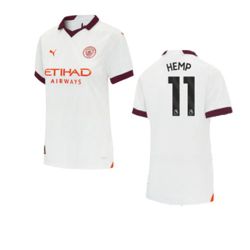 2023-2024 Man City Away Shirt (Ladies) (Hemp 11)