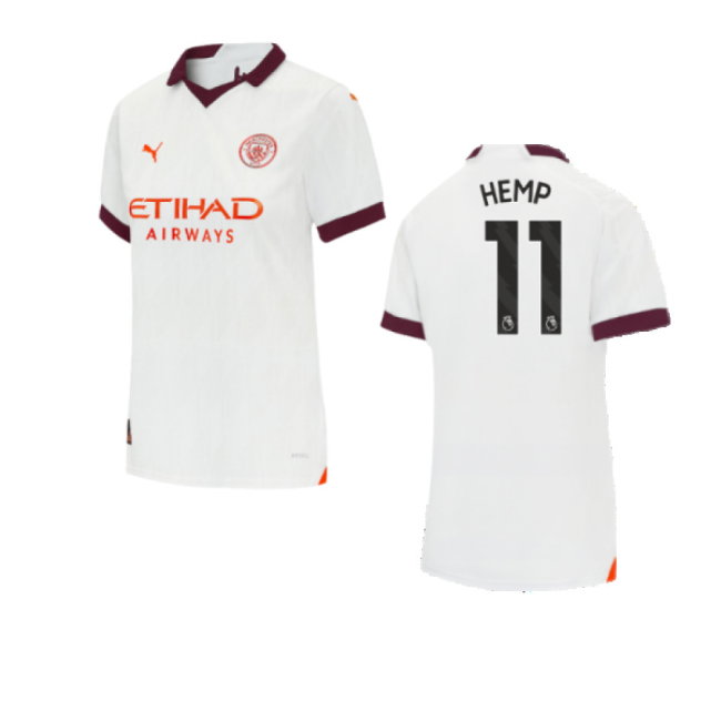 2023-2024 Man City Away Shirt (Ladies) (Hemp 11)