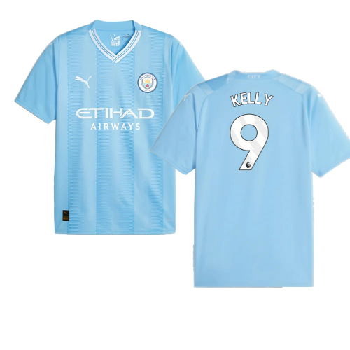 2023-2024 Man City Home Shirt (Kelly 9)