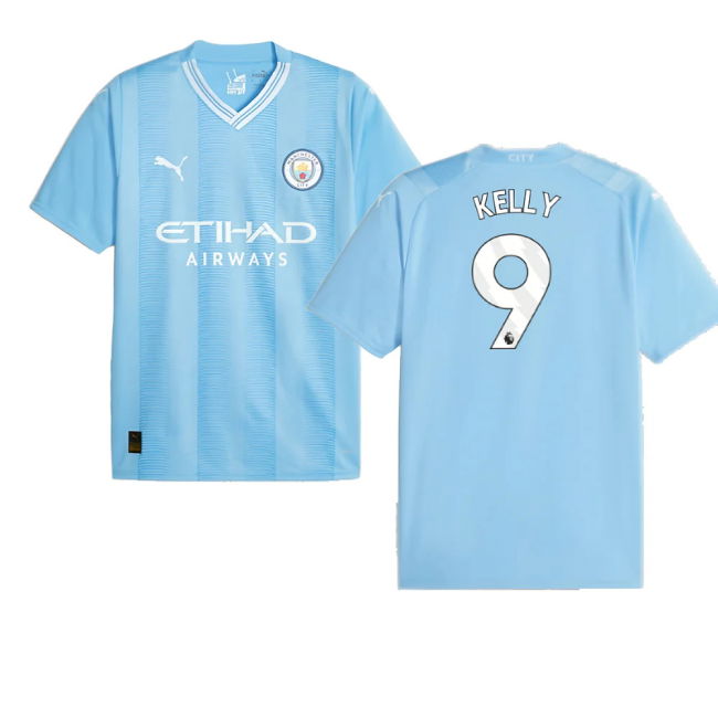 2023-2024 Man City Home Shirt (Kelly 9)