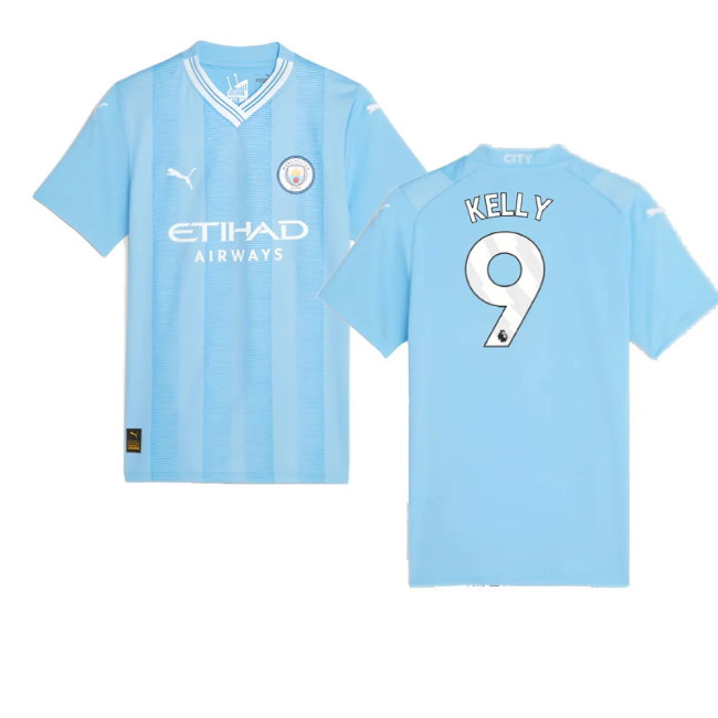 2023-2024 Man City Home Shirt (Ladies) (Kelly 9)