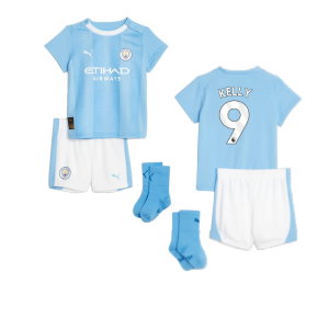 2023-2024 Man City Home Baby Kit (Kelly 9)