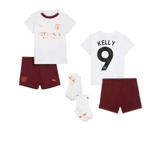 2023-2024 Man City Away Baby Kit (Kelly 9)