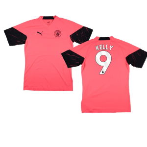 2023-2024 Man City Training Jersey Pro (Sunset Glow) (Kelly 9)