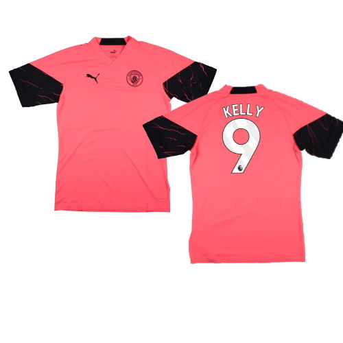 2023-2024 Man City Training Jersey Pro (Sunset Glow) (Kelly 9)