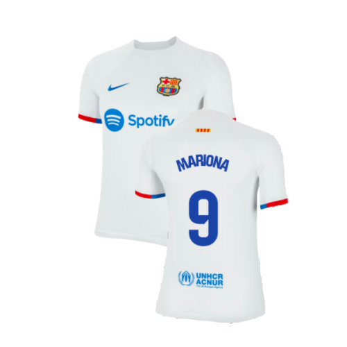 2023-2024 Barcelona Away Shirt (Ladies) (Mariona 9)