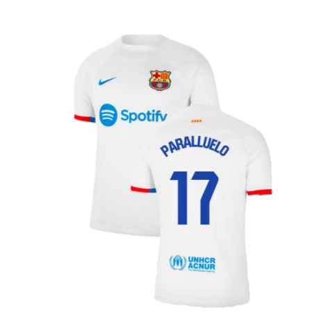 2023-2024 Barcelona Away Shirt (Paralluelo 17)