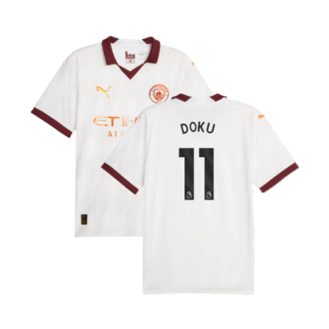 2023-2024 Man City Away Shirt (Doku 11)