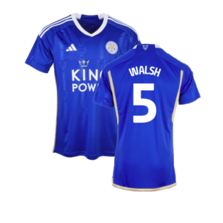 2023-2024 Leicester City Home Shirt (Walsh 5)