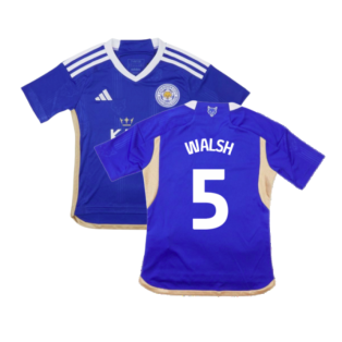 2023-2024 Leicester City Home Shirt (Kids) (Walsh 5)