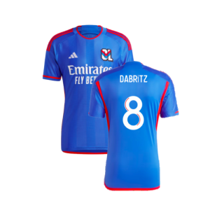 2023-2024 Olympique Lyon Away Shirt (Dabritz 8)