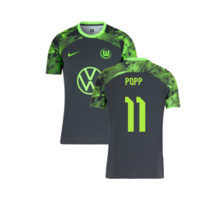 2023-2024 Wolfsburg Away Shirt (Popp 11)