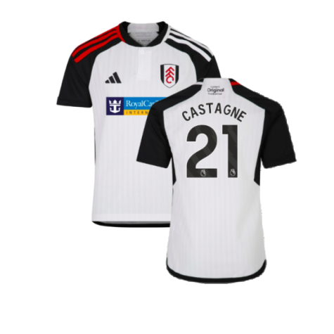 2023-2024 Fulham Home Shirt (Kids) (Castagne 21)
