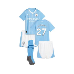 2023-2024 Man City Home Mini Kit (Matheus N 27)
