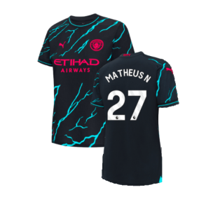 2023-2024 Man City Third Shirt (Ladies) (Matheus N 27)