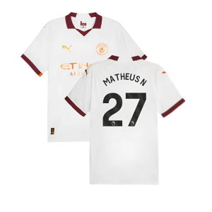 2023-2024 Man City Authentic Away Shirt (Matheus N 27)