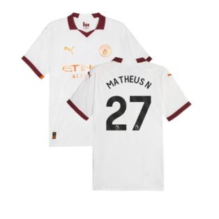 2023-2024 Man City Authentic Away Shirt (Matheus N 27)
