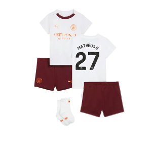 2023-2024 Man City Away Baby Kit (Matheus N 27)