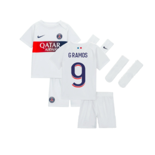 2023-2024 PSG Away Baby Kit (G Ramos 9)