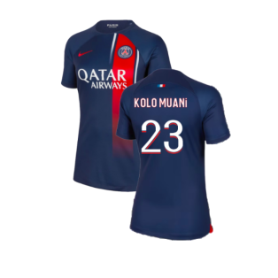 2023-2024 PSG Home Shirt (Ladies) (Kolo Muani 23)