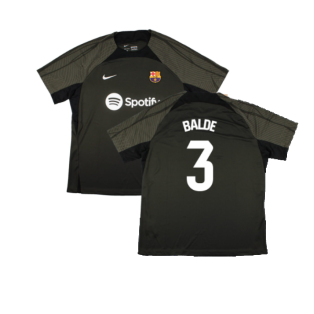 2023-2024 Barcelona Strike Dri-Fit Training Shirt (Sequoia) (Balde 3)