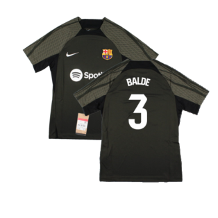 2023-2024 Barcelona Strike Dri-Fit Training Shirt (Sequoia) - Kids (Balde 3)