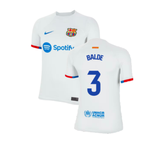 2023-2024 Barcelona Away Shirt (Ladies) (Balde 3)