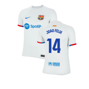 2023-2024 Barcelona Away Shirt (Ladies) (Joao Felix 14)