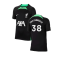 2023-2024 Liverpool Strike Dri-Fit Training Shirt (Black) (Gravenberch 38)