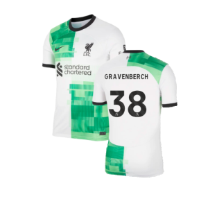 2023-2024 Liverpool Away Shirt (Gravenberch 38)