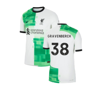 2023-2024 Liverpool Away Authentic Shirt (Gravenberch 38)