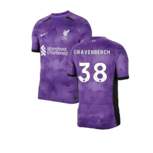 2023-2024 Liverpool Third Shirt (Gravenberch 38)