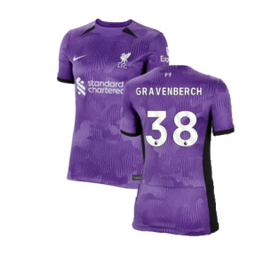 2023-2024 Liverpool Third Shirt (Womens) (Gravenberch 38)