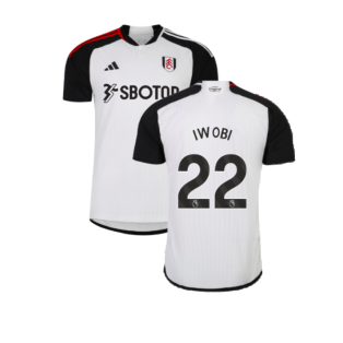 2023-2024 Fulham Home Shirt (Iwobi 22)