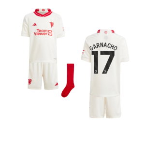 2023-2024 Man Utd Third Mini Kit (Garnacho 17)
