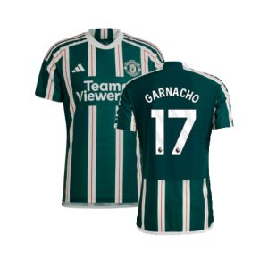 2023-2024 Man Utd Authentic Away Shirt (Garnacho 17)