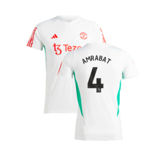 2023-2024 Man Utd Training Jersey (White) - Ladies (Amrabat 4)