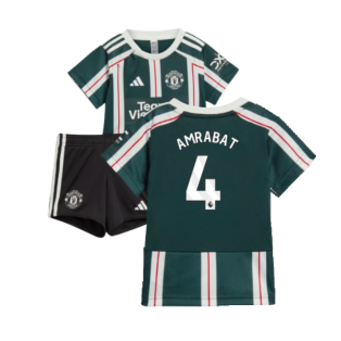 2023-2024 Man Utd Away Baby Kit (Amrabat 4)