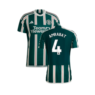 2023-2024 Man Utd Authentic Away Shirt (Amrabat 4)