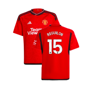 2023-2024 Man Utd Home Shirt (Kids) (Reguilon 15)