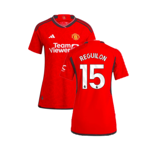 2023-2024 Man Utd Authentic Home Shirt (Ladies) (Reguilon 15)