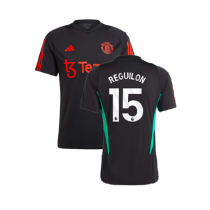 2023-2024 Man Utd Training Jersey (Black) (Reguilon 15)