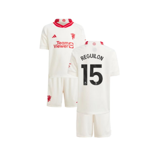 2023-2024 Man Utd Third Mini Kit (Reguilon 15)