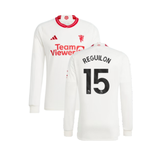 2023-2024 Man Utd Long Sleeve Third Shirt (Reguilon 15)