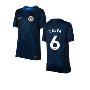 2023-2024 Chelsea Away Shirt (Kids) (T.SILVA 6)