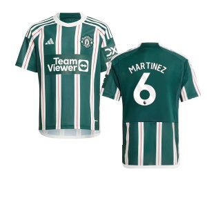 2023-2024 Man Utd Away Shirt (Kids) (Martinez 6)