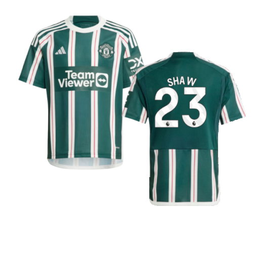 2023-2024 Man Utd Away Shirt (Kids) (Shaw 23)