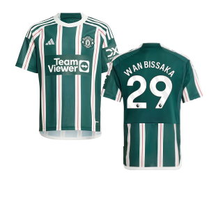 2023-2024 Man Utd Away Shirt (Kids) (Wan Bissaka 29)