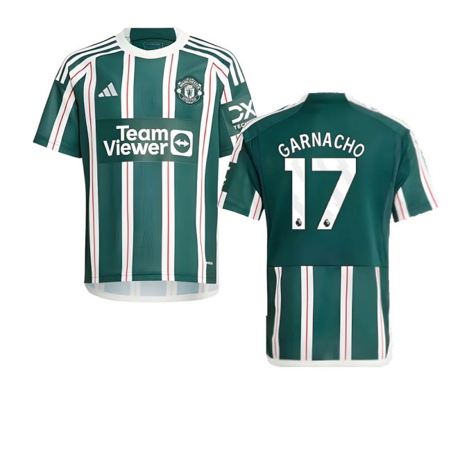 2023-2024 Man Utd Away Shirt (Kids) (Garnacho 17)